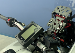 Speedo relocation bracket of Yamaha Tenere 700