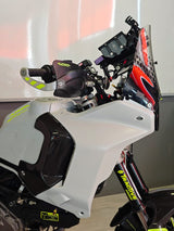 Carbon fiber tank protectors for Ducati DesertX (2022-2025)