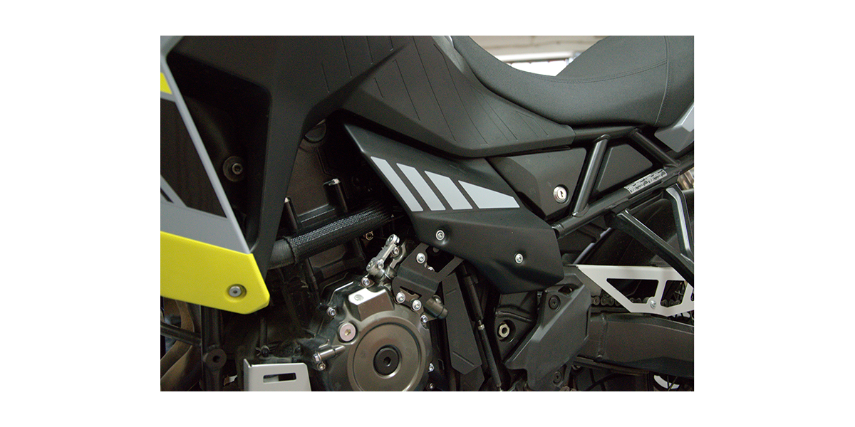 C-racer Heat deflectors for Suzuki V-Strom 800DE