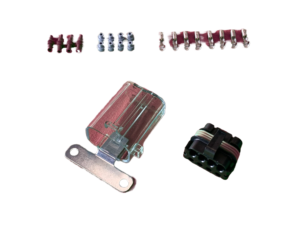 Mini fuse box, fully waterproof (long cover)