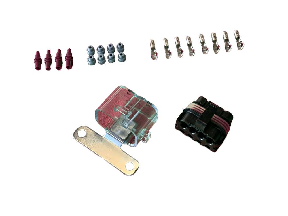 Mini fuse box, fully waterproof (short cover)