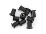 Set of 10 Rubber M5 Wellnuts